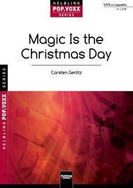 Magic Is the Christmas Day SATB choral sheet music cover Thumbnail